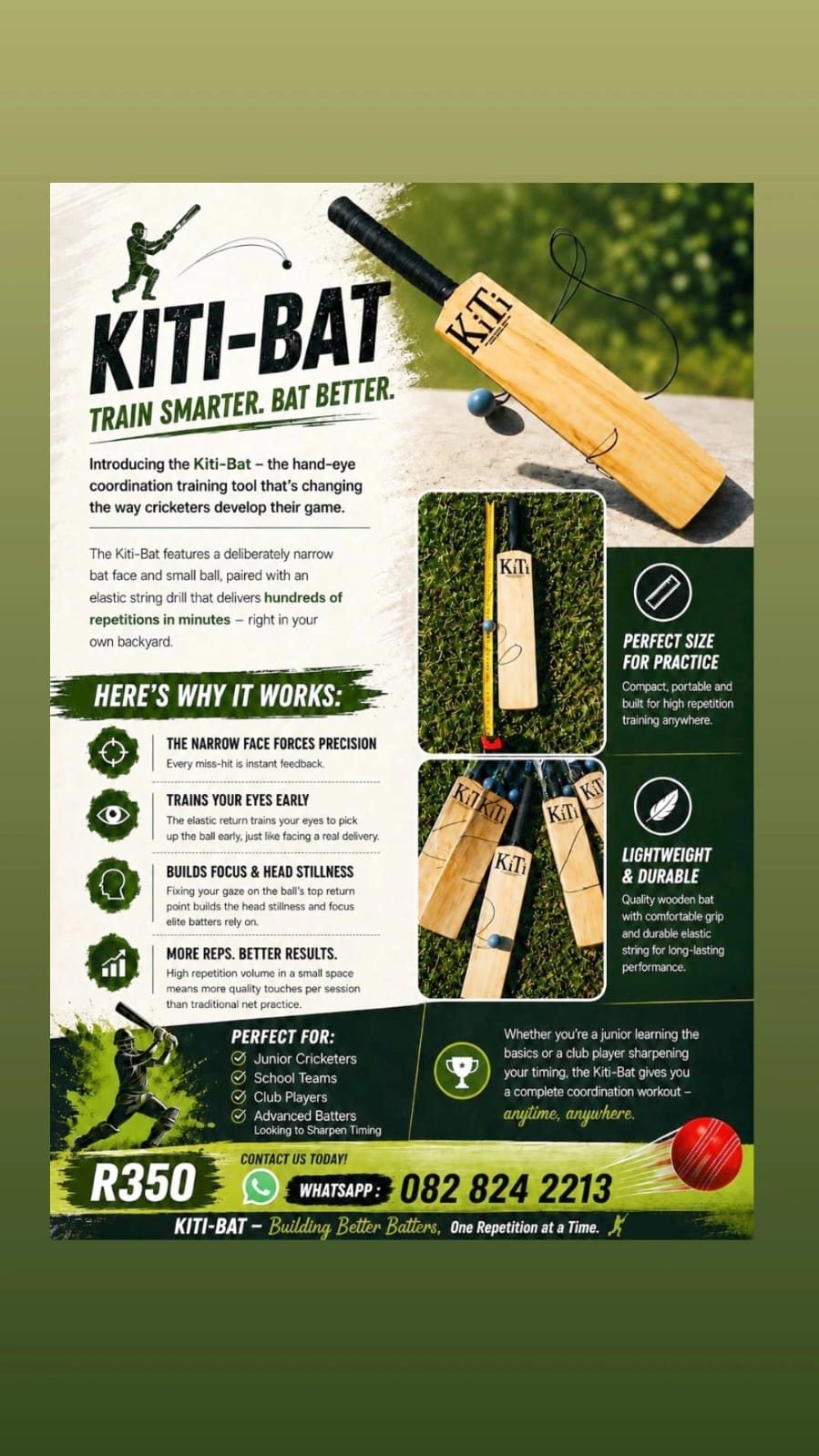 The KiTi-Bat information flyer